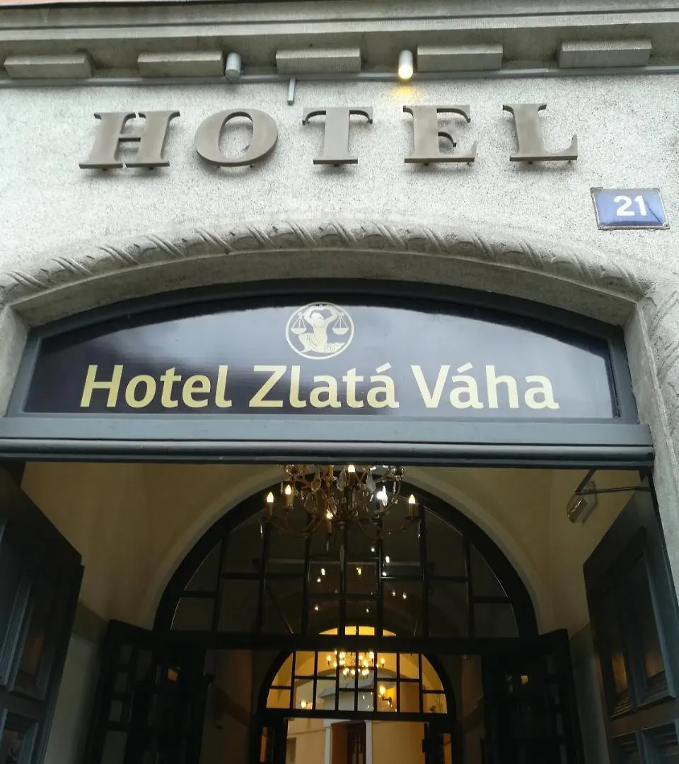 Hotel Zlatá Váha Prága