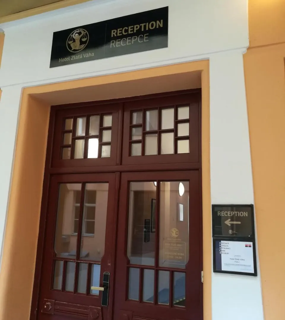 Hotel Zlatá Váha Prága